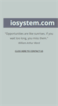 Mobile Screenshot of iosystem.com